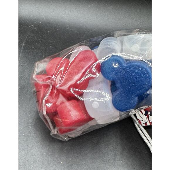 1990’s Disney Store Red White & Blue Mickey Mouse Reusable Ice Cubes 4th July D3 - Picture 5 of 9